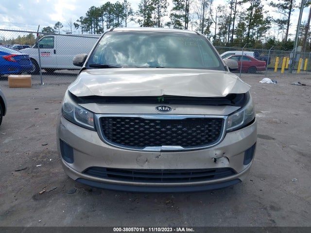 2015 KIA SEDONA LX VIN: KNDMB5C10F6061755