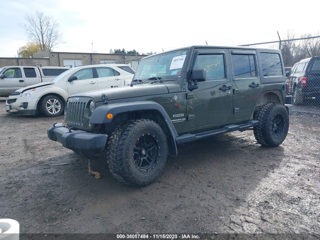 2016 JEEP WRANGLER UNLIMITED SPORT VIN: 1C4BJWDG5GL148105