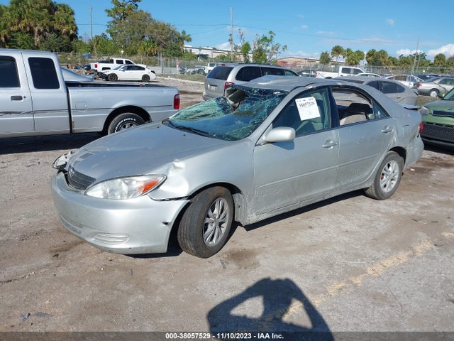 2004 TOYOTA CAMRY LE V6 VIN: 4T1BF32KX4U077170