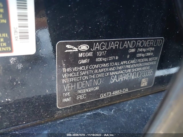 2018 JAGUAR XE SAJAR4FN0JCP33395 Photo 8