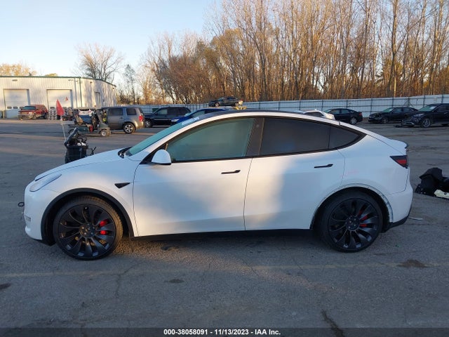 2023 TESLA MODEL Y PERFORMANCE DUAL MOTOR ALL-WHEEL DRIVE/AWD VIN: 7SAYGDEFXPF601515
