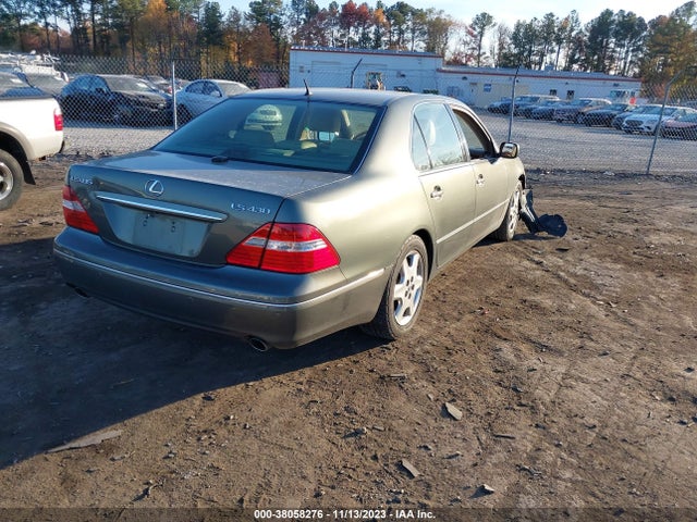 2004 LEXUS LS 430 VIN: JTHBN36FX40138639