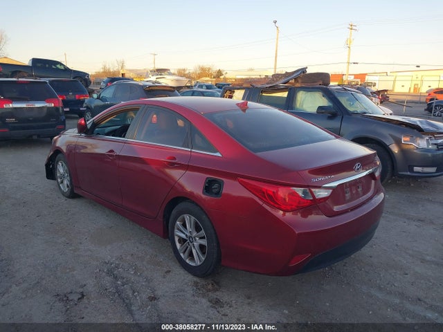 2014 HYUNDAI SONATA GLS VIN: 5NPEB4AC4EH916917