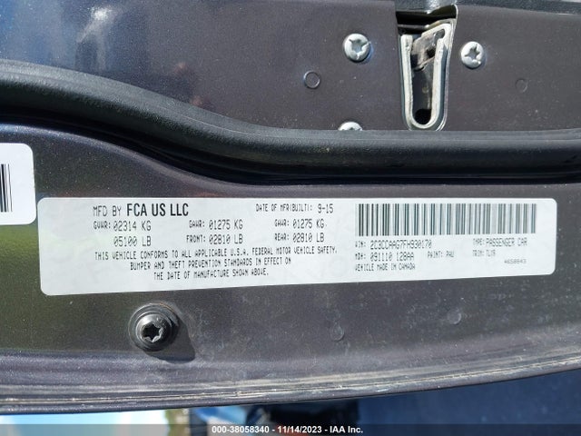 Chrysler 300 Limited 2015 2C3CCAAG7FH930170 Image 9