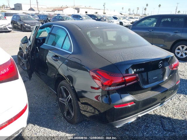 2020 MERCEDES-BENZ A 220 VIN: W1K3G4EB9LJ206111