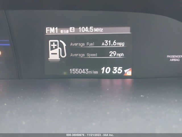 2012 HONDA CIVIC SDN LX VIN: 19XFB2F58CE064592