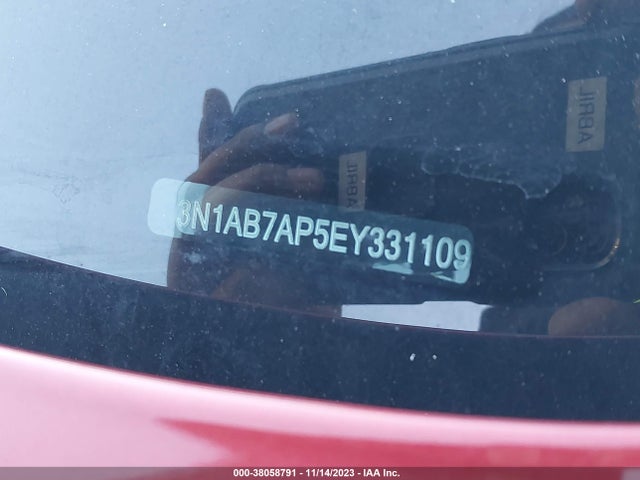 Nissan SENTRA SV 2014 3N1AB7AP5EY331109 Image 9