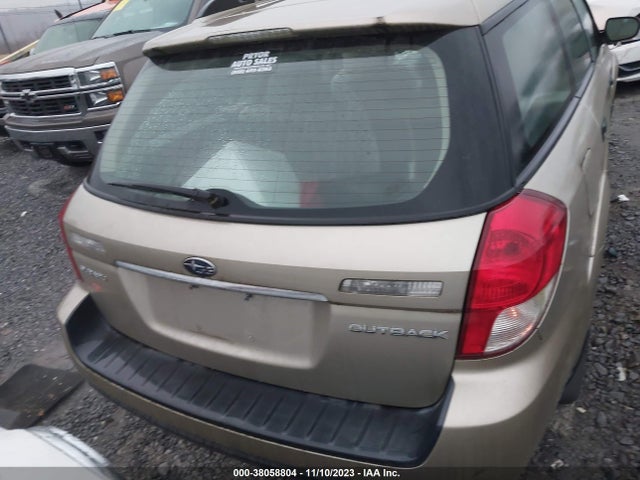2008 SUBARU OUTBACK 2.5I/2.5I L.L. BEAN EDITION VIN: 4S4BP61C187323634