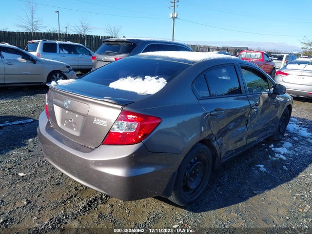 38058963 :رقم المزاد ، 2HGFB2F96CH566817 vin ، 2012 Honda Civic Ex-l مزاد بيع