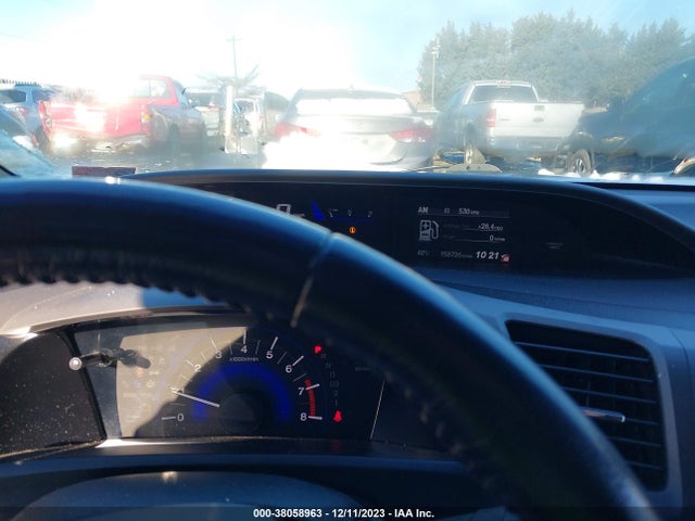 38058963 :رقم المزاد ، 2HGFB2F96CH566817 vin ، 2012 Honda Civic Ex-l مزاد بيع