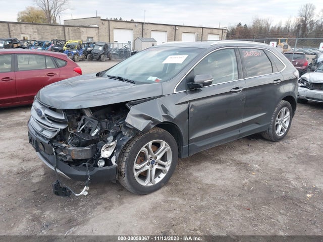 2016 FORD EDGE TITANIUM VIN: 2FMPK4K90GBC23056