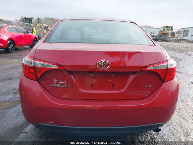 2015 TOYOTA COROLLA LE VIN: 2T1BURHE0FC305711