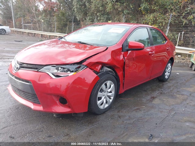 2015 TOYOTA COROLLA LE VIN: 2T1BURHE0FC305711