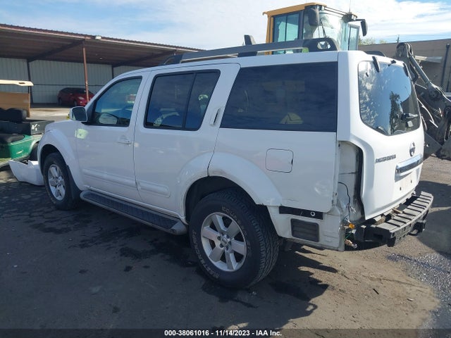 2009 NISSAN PATHFINDER SE VIN: 5N1AR18B09C610400