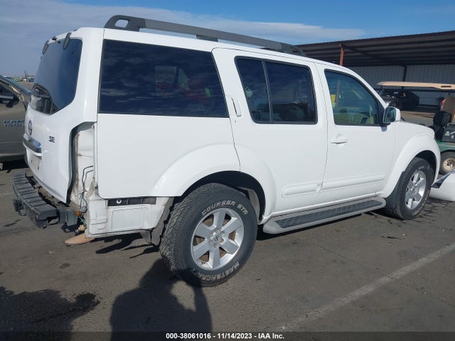 2009 NISSAN PATHFINDER SE VIN: 5N1AR18B09C610400