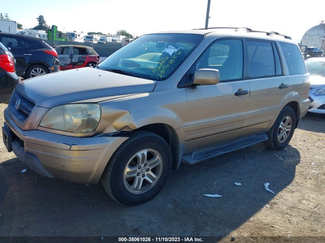 2004 HONDA PILOT EX-L VIN: 2HKYF18694H517371