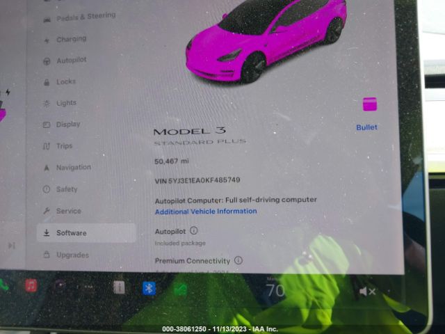 5YJ3E1EA0KF485749 Tesla Model 3 Standard Range/standard Range Plus/long Range/mid Range