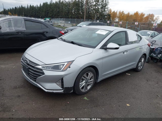 2019 HYUNDAI ELANTRA SEL VIN: KMHD84LF5KU738059