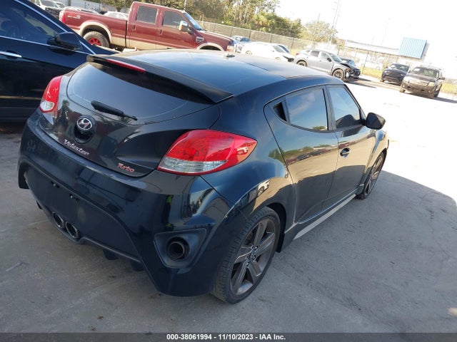 2014 HYUNDAI VELOSTER TURBO W/BLACK VIN: KMHTC6AE6EU208333