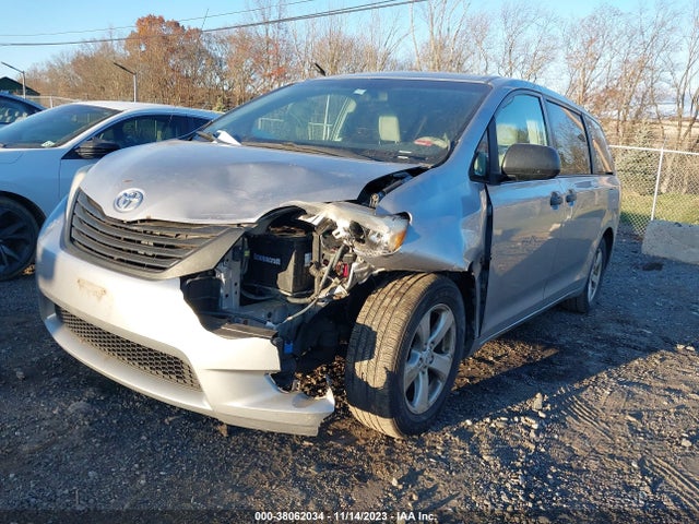 2012 TOYOTA SIENNA BASE V6 7 PASSENGER VIN: 5TDZK3DC8CS197623