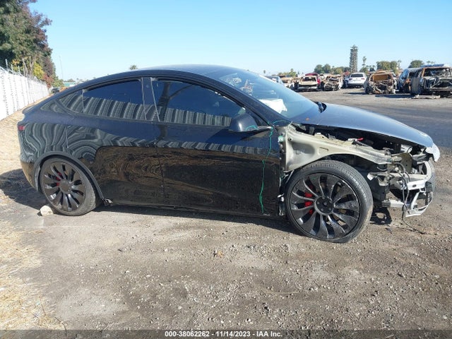 2022 TESLA MODEL Y PERFORMANCE DUAL MOTOR ALL-WHEEL DRIVE VIN: 7SAYGDEF9NF410987