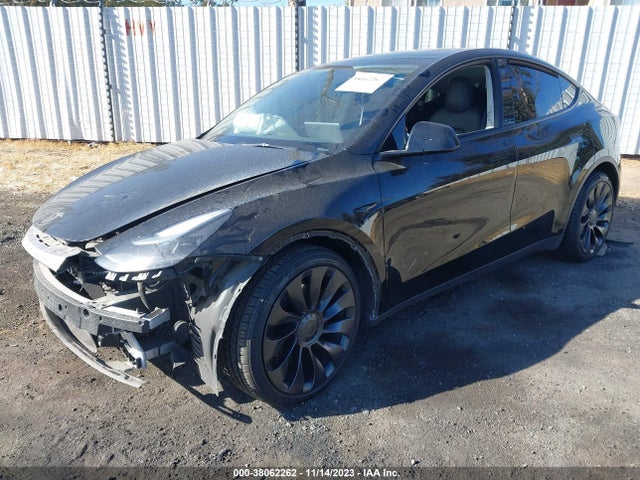 2022 TESLA MODEL Y PERFORMANCE DUAL MOTOR ALL-WHEEL DRIVE VIN: 7SAYGDEF9NF410987