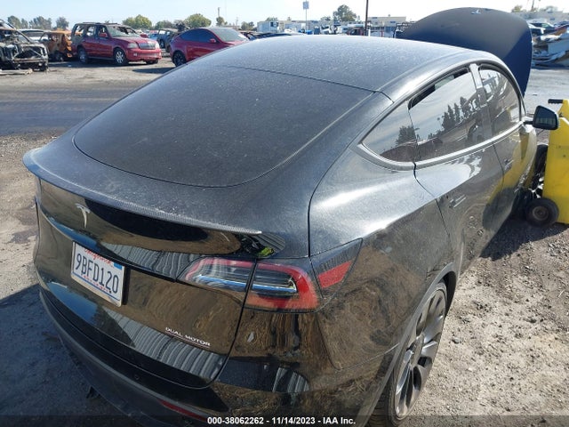 2022 TESLA MODEL Y PERFORMANCE DUAL MOTOR ALL-WHEEL DRIVE VIN: 7SAYGDEF9NF410987