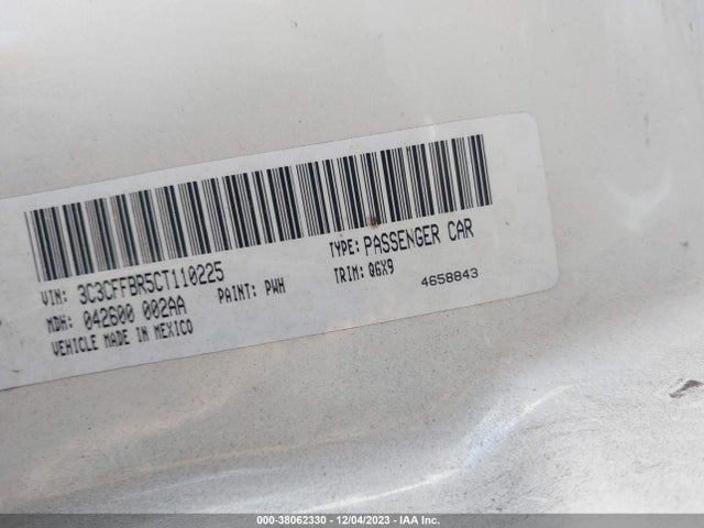 2012 FIAT 500 3C3CFFBR5CT110225 Photo 8