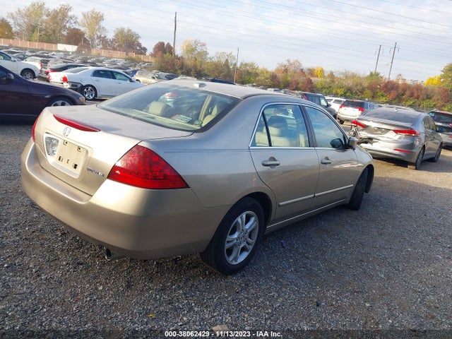 2006 HONDA ACCORD 2.4 EX VIN: 1HGCM56776A115931