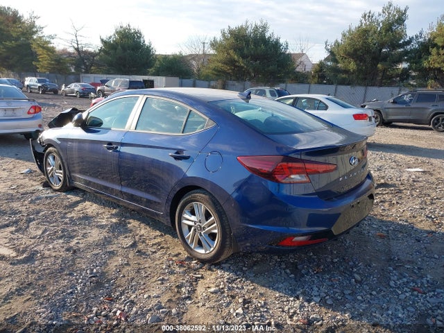 2019 HYUNDAI ELANTRA SEL VIN: 5NPD84LFXKH475274