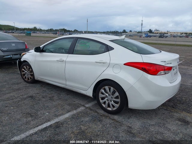 2012 HYUNDAI ELANTRA GLS VIN: 5NPDH4AE5CH146266