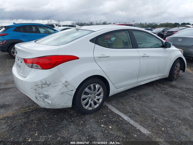 2012 HYUNDAI ELANTRA GLS VIN: 5NPDH4AE5CH146266