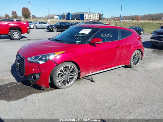 2016 HYUNDAI VELOSTER TURBO VIN: KMHTC6AE9GU277424