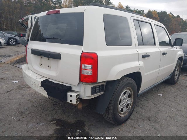 2008 JEEP PATRIOT SPORT VIN: 1J8FT28W88D581542