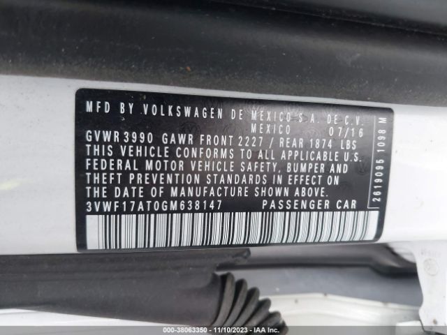 3VWF17AT0GM638147 Volkswagen Beetle 1.8t Classic