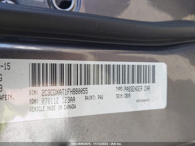 Dodge Charger Police 2015 2C3CDXAT1FH880055 Image 9