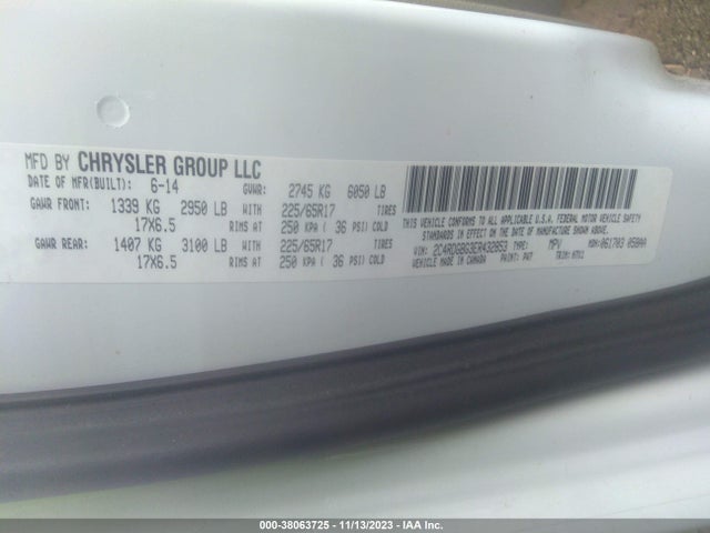 Dodge Grand Caravan Avp/se 2014 2C4RDGBG3ER432853 Image 9
