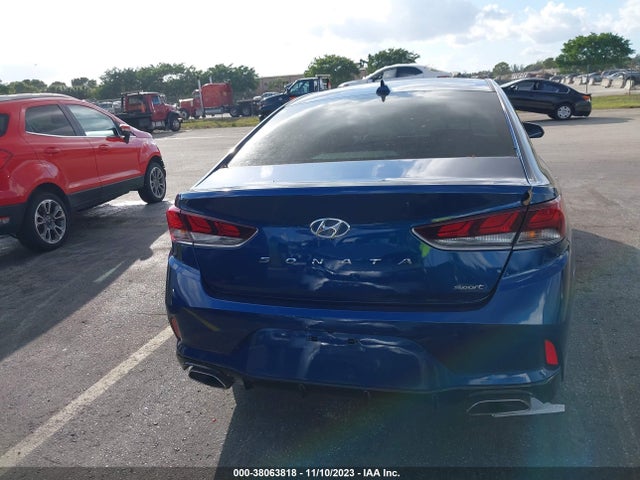 2019 Hyundai Sonata Sport მანქანა იყიდება აუქციონზე, vin: 5NPE34AFXKH744301, აუქციონის ნომერი: 38063818