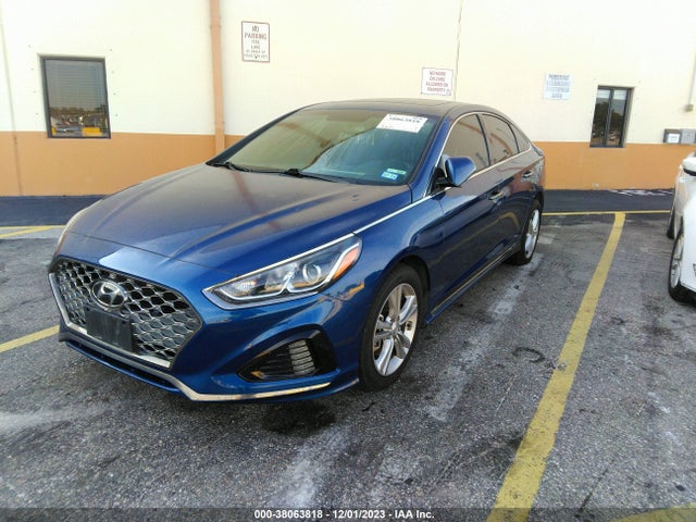 2019 Hyundai Sonata Sport მანქანა იყიდება აუქციონზე, vin: 5NPE34AFXKH744301, აუქციონის ნომერი: 38063818