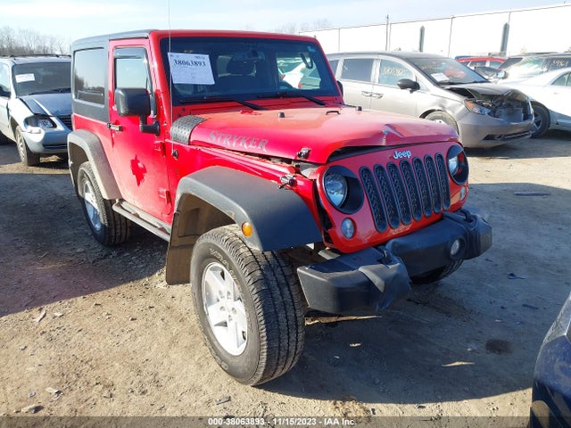 2017 JEEP WRANGLER SPORT VIN: 1C4AJWAGXHL641263