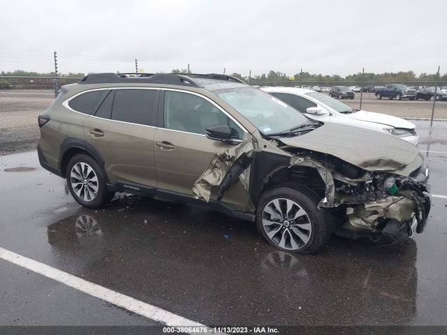 2023 SUBARU OUTBACK LIMITED VIN: 4S4BTANC9P3217849