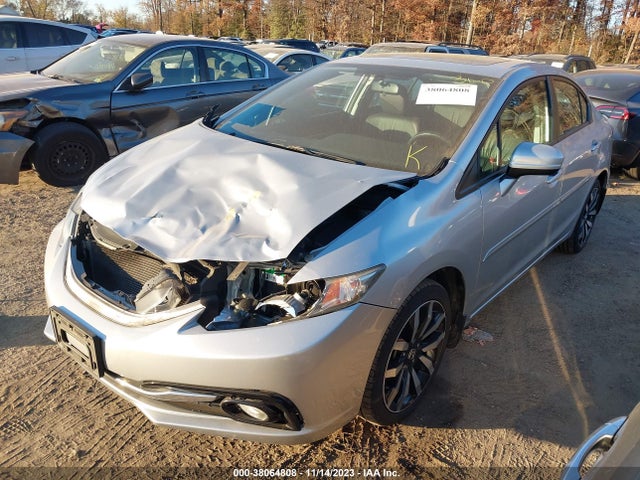 Honda Civic Ex-l 2014 19XFB2F95EE052728 Image 2