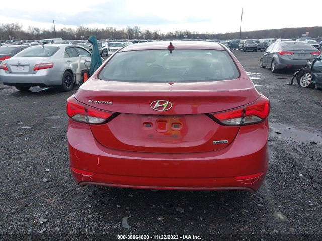 2016 HYUNDAI ELANTRA LIMITED VIN: KMHDH4AE6GU617784