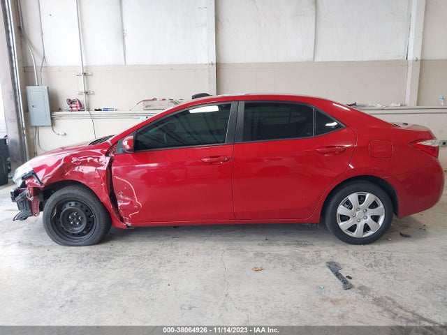 2016 TOYOTA COROLLA LE VIN: 2T1BURHE2GC685538