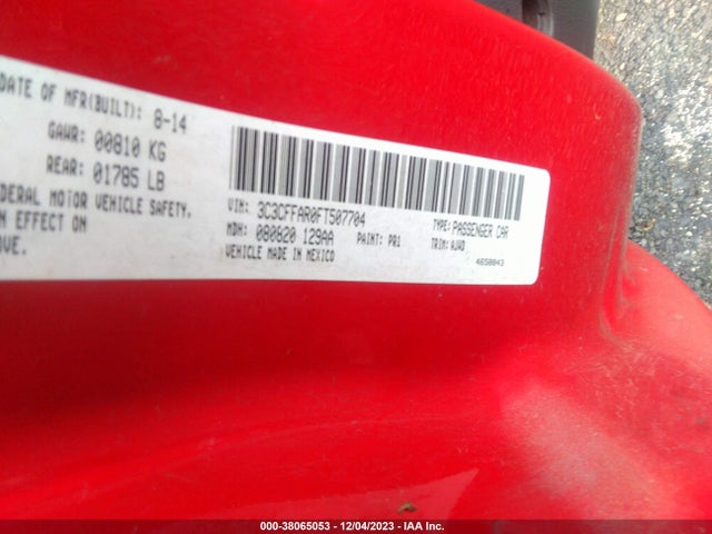 2015 FIAT 500 3C3CFFAR0FT507704 Photo 8