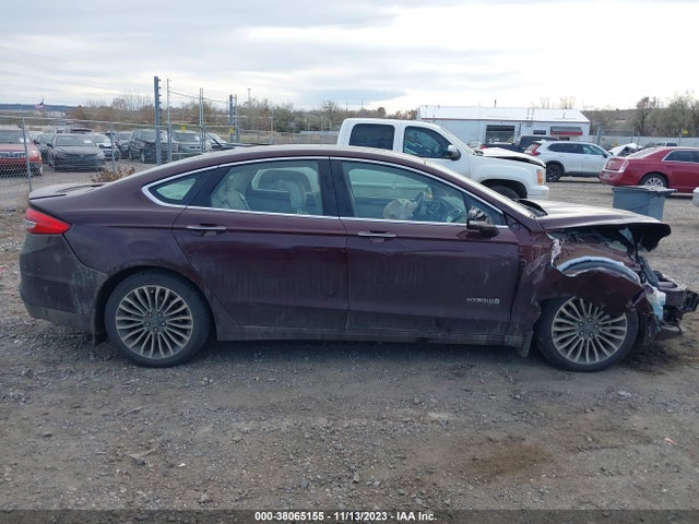 Ford Fusion Hybrid Platinum 2017 3FA6P0RU2HR274801 Image 14