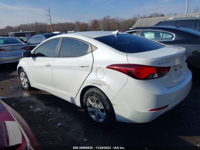 5NPDH4AE0GH706796 Hyundai ELANTRA SE