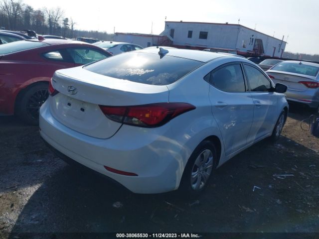5NPDH4AE0GH706796 Hyundai ELANTRA SE