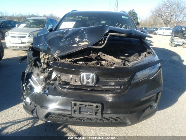 2021 HONDA PILOT AWD BLACK EDITION VIN: 5FNYF6H78MB003662