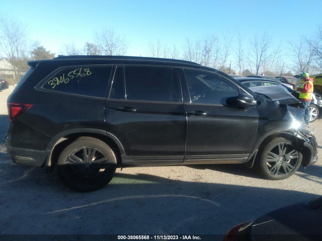 2021 HONDA PILOT AWD BLACK EDITION VIN: 5FNYF6H78MB003662